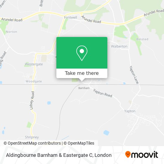 Aldingbourne Barnham & Eastergate C map