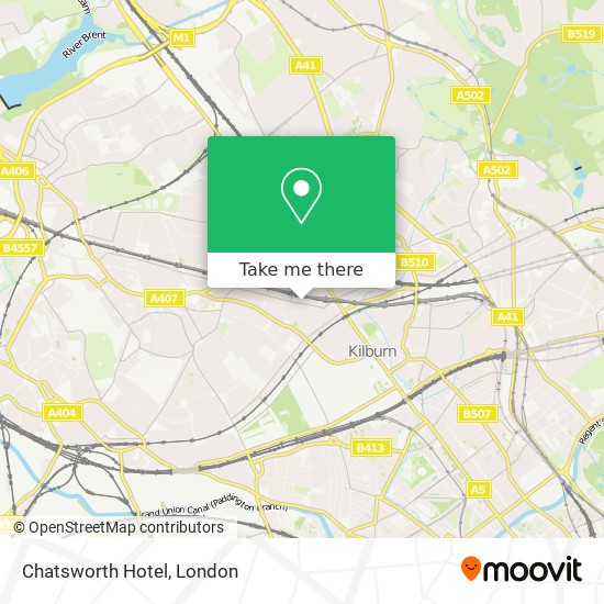 Chatsworth Hotel map