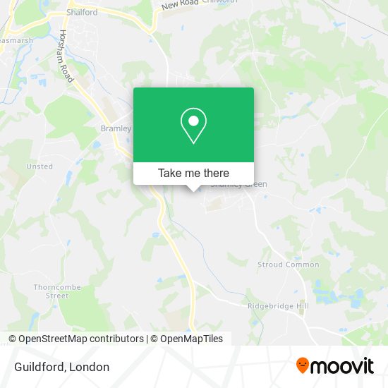 Guildford map