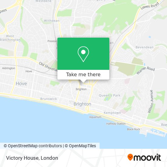 Victory House map