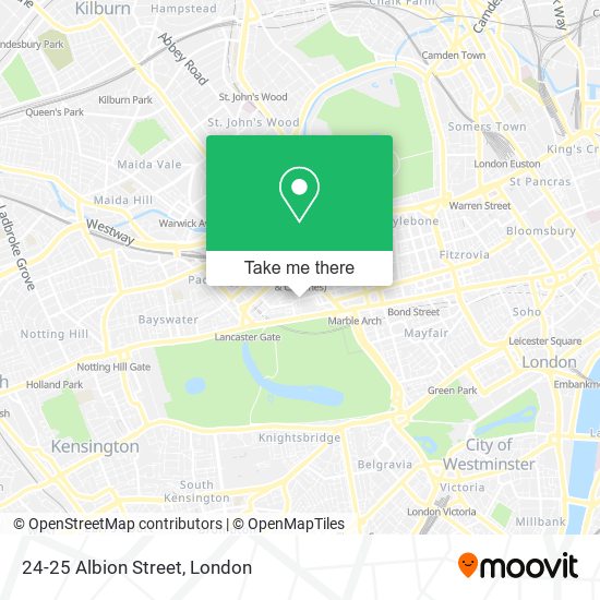 24-25 Albion Street map