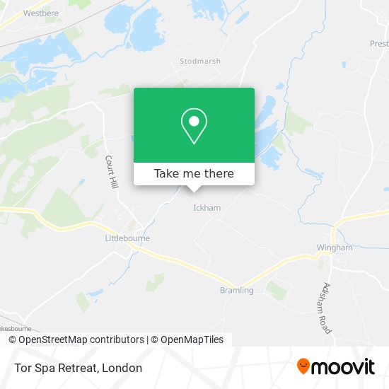 Tor Spa Retreat map