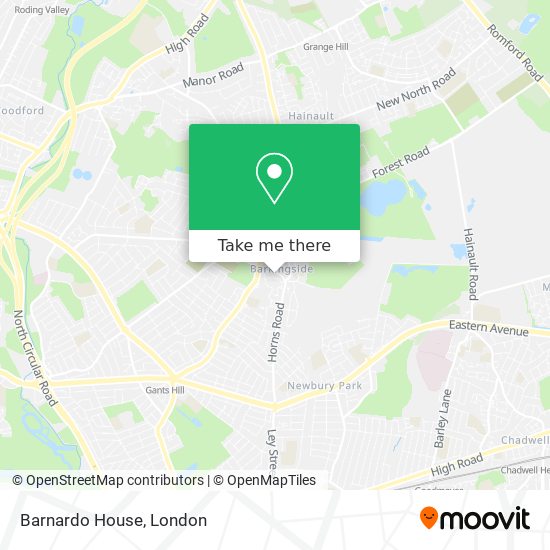 Barnardo House map