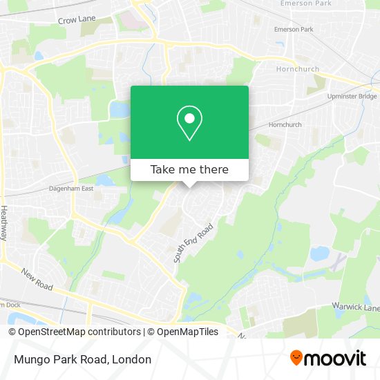 Mungo Park Road map