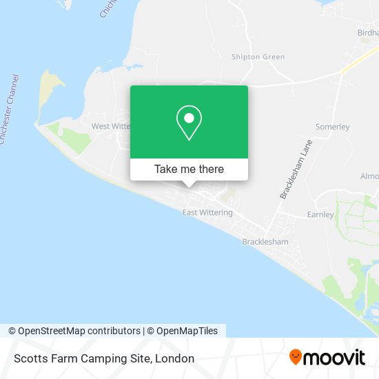 Scotts Farm Camping Site map