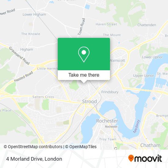 4 Morland Drive map