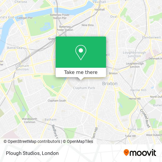 Plough Studios map