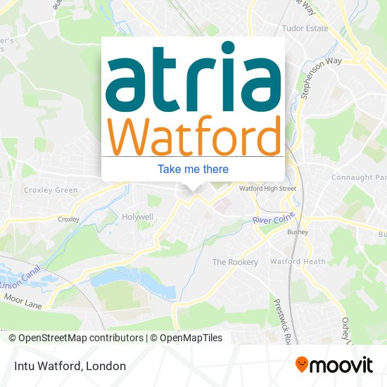 Intu Watford map