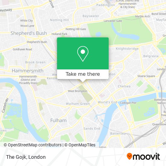 The Gojk map