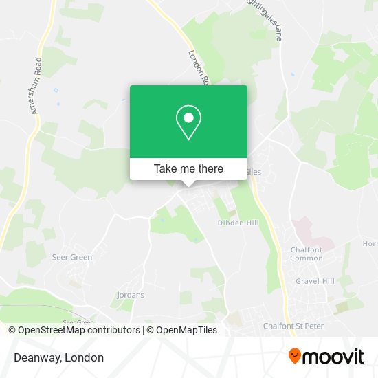 Deanway map