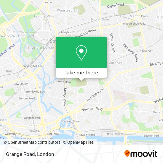 Grange Road map