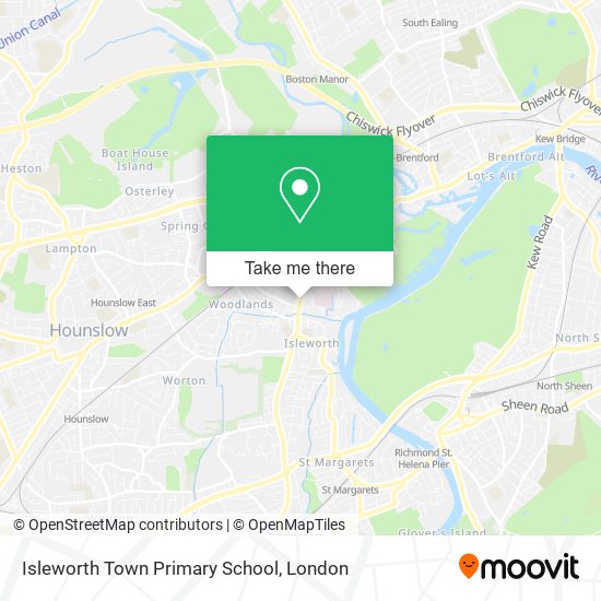 Isleworth Town Primary School map