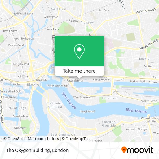 The Oxygen Building map