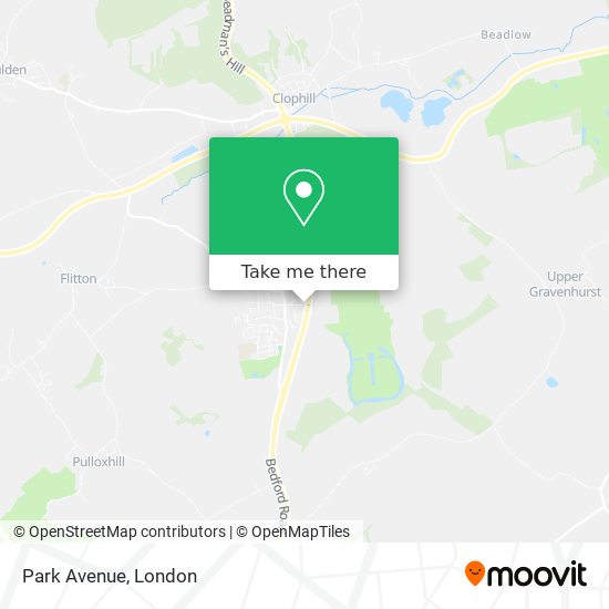 Park Avenue map