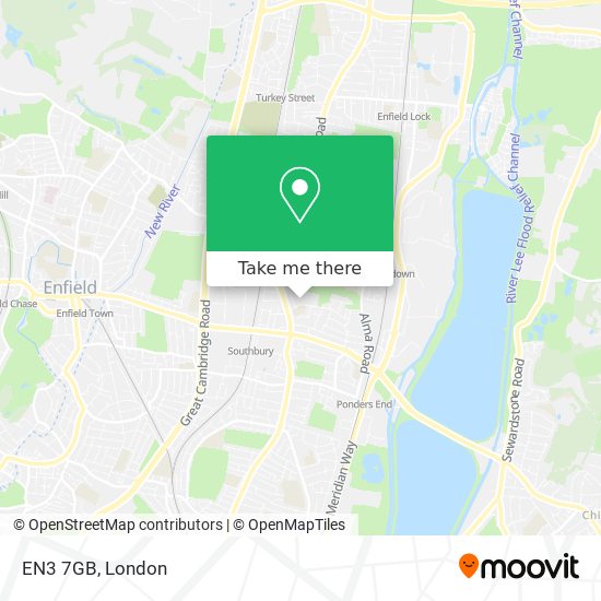 EN3 7GB map