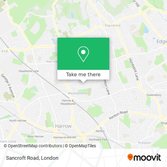 Sancroft Road map