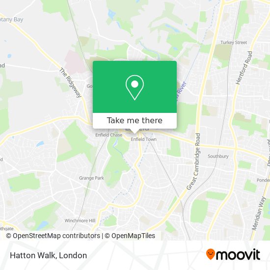 Hatton Walk map
