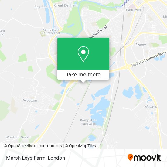 Marsh Leys Farm map