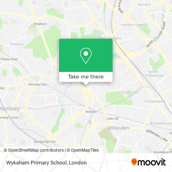 Wykeham Primary School map