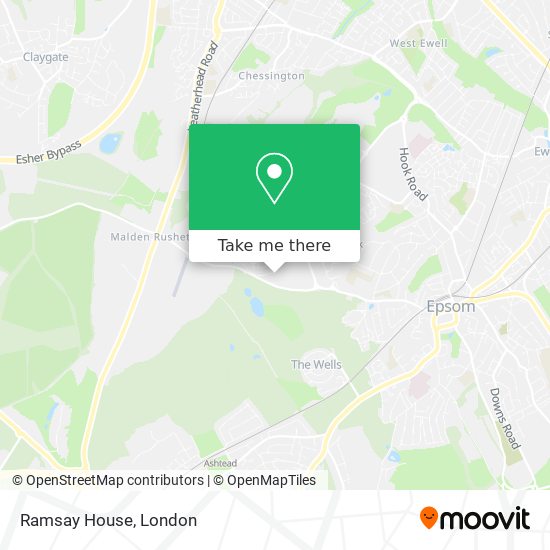 Ramsay House map