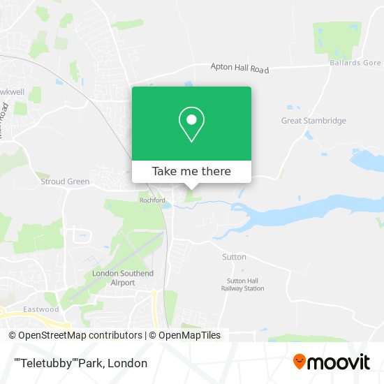 ""Teletubby""Park map