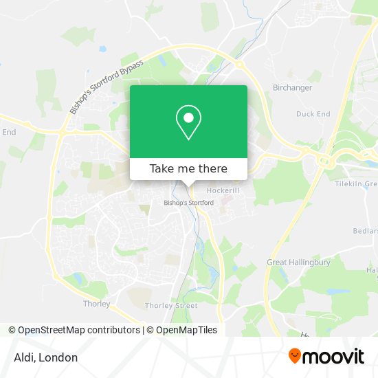 Aldi map