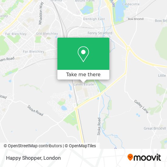 Happy Shopper map