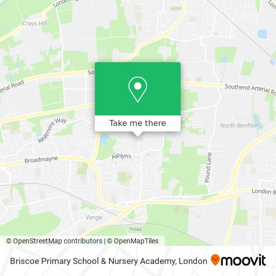 Briscoe Primary School & Nursery Academy map