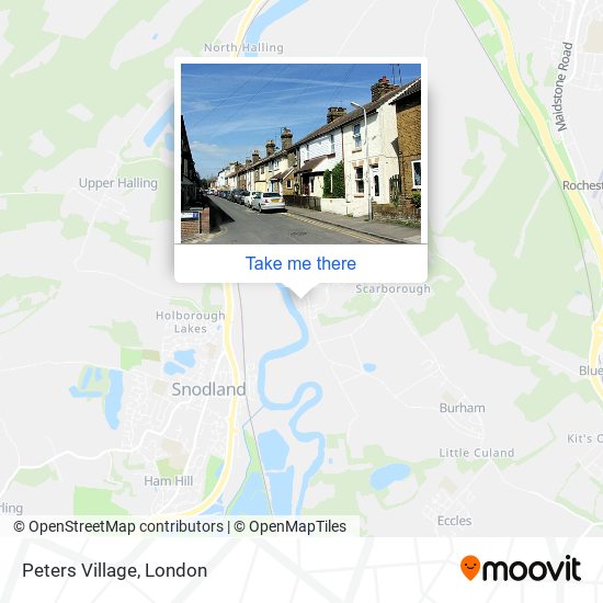 Peters Village map