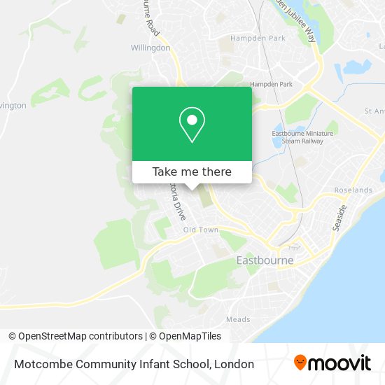 Motcombe Community Infant School map