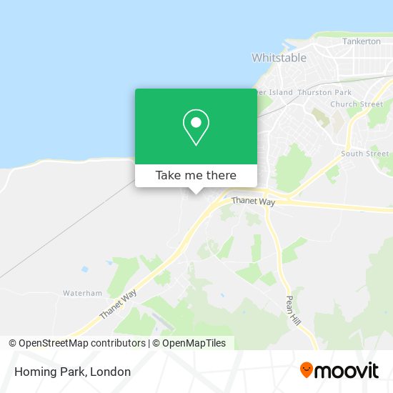 Homing Park map