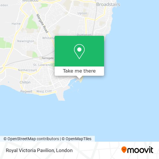 Royal Victoria Pavilion map