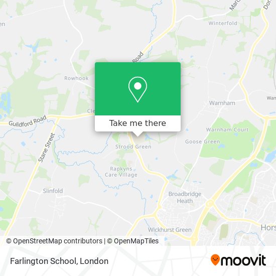 Farlington School map