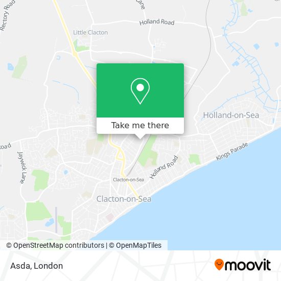 Asda map