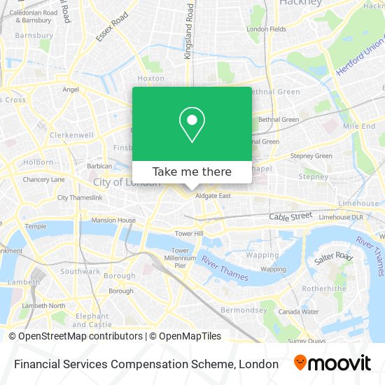 Financial Services Compensation Scheme map