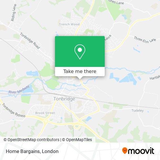Home Bargains map