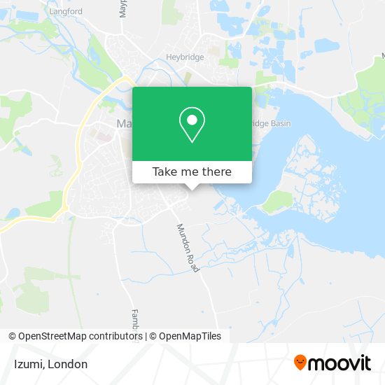 Izumi map