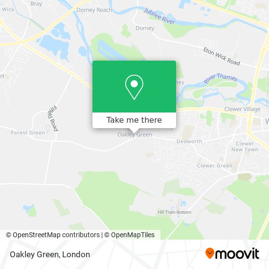 Oakley Green map