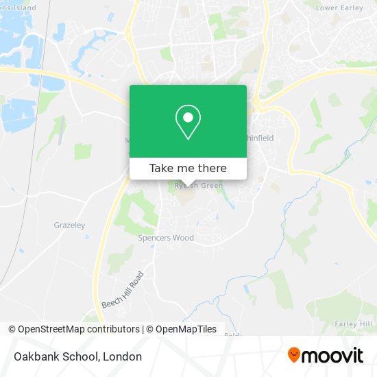 Oakbank School map