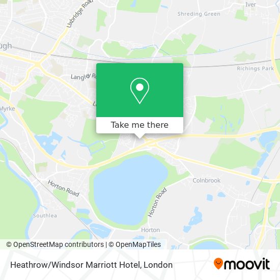 Heathrow / Windsor Marriott Hotel map