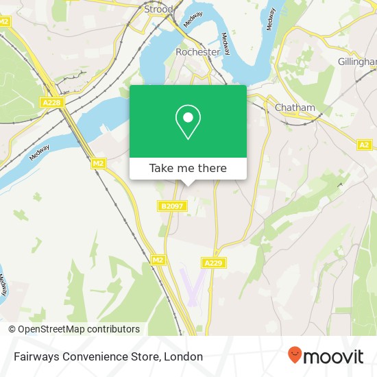 Fairways Convenience Store map