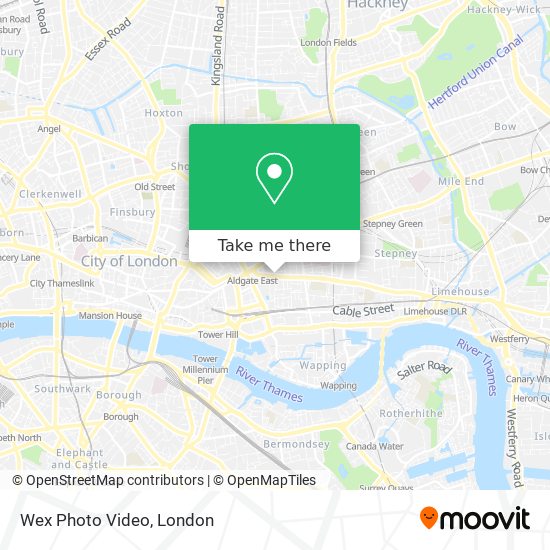 Wex Photo Video map