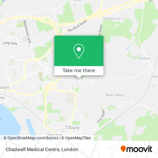 Chadwell Medical Centre map