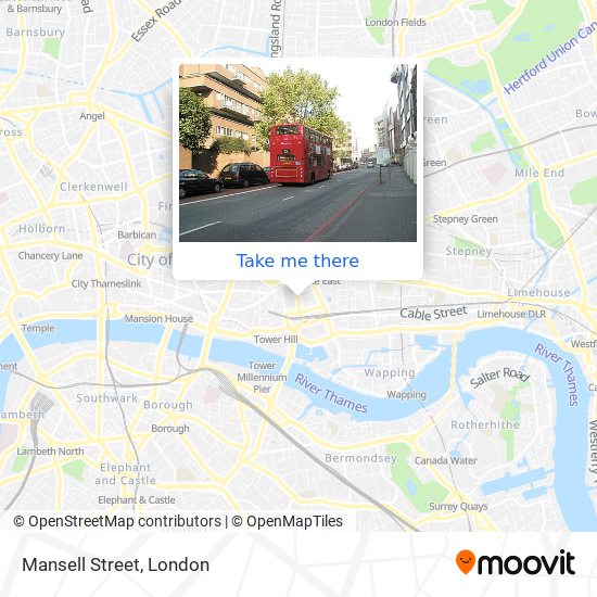 Mansell Street map