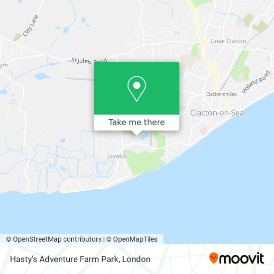 Hasty's Adventure Farm Park map