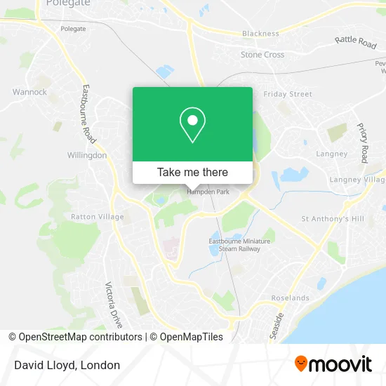 David Lloyd map