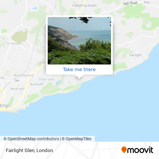 Fairlight Glen map