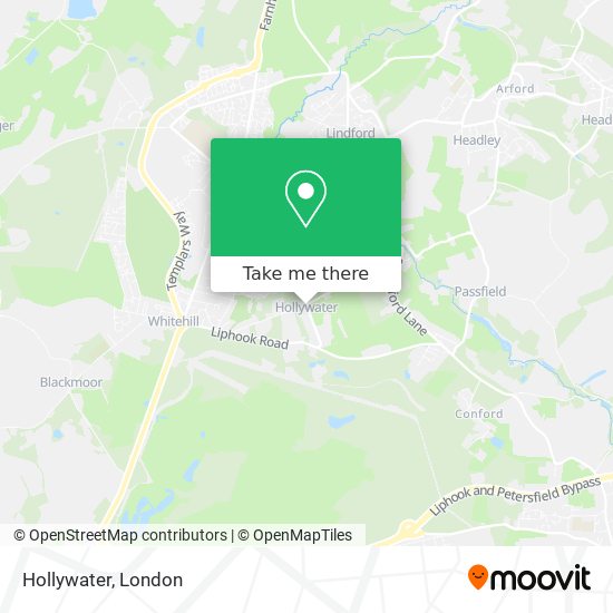 Hollywater map