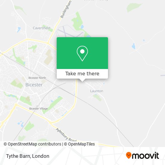 Tythe Barn map