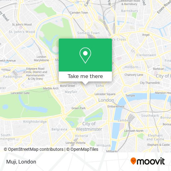 Muji map